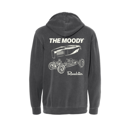The Moody Roadster Cutaway Hooded Sweatshirt